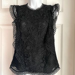 NWT Ted Baker Lace Sleeveless Blouse